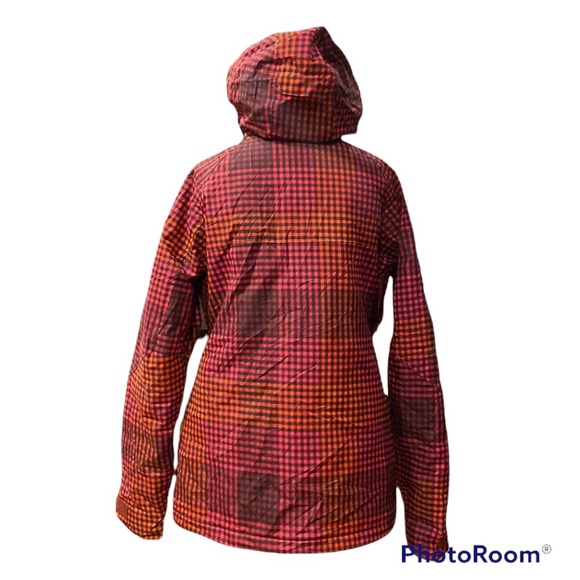 Burton Dry Ride Plaid Snowboard Ski Jacket Sm - Picture 2 of 10